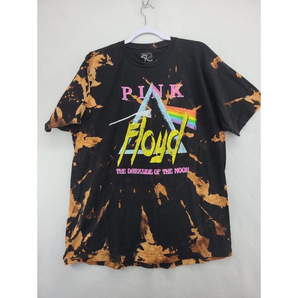 Butterfly Tie-DyePink Floyd Reverse Tie dye T-Shirt XL 50th Anniversary 2023